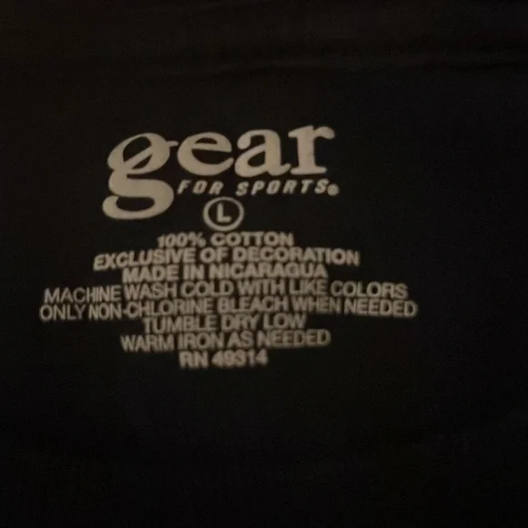 Wrigley Field tee shirt. Navy Blue. 100% Cotton - Picture 4 of 5